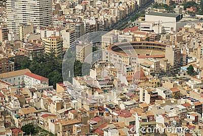 Bullfight ring Stock Photo