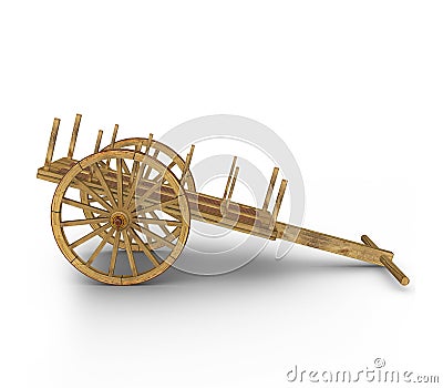 Bullock cart Stock Photo