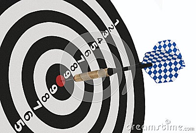 Bullseye Stock Photo