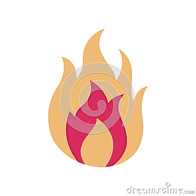 Burn Line Style vector icon which can easily modify or edit Vector Illustration