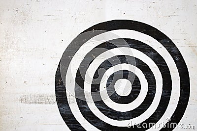 Bullseye target. Stock Photo