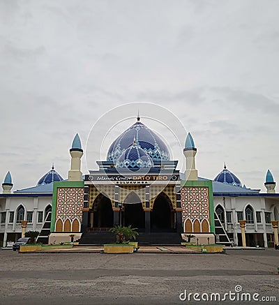 Mosque Islamic Center DATO TIRO Bulukumba Editorial Stock Photo