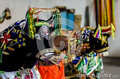 Traditional Brazilian Popular Party, called Editorial Stock Photo
