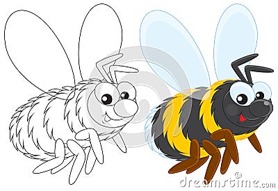 Bumblebee Vector Illustration