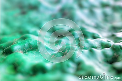 Bumpy green surface texture background Stock Photo