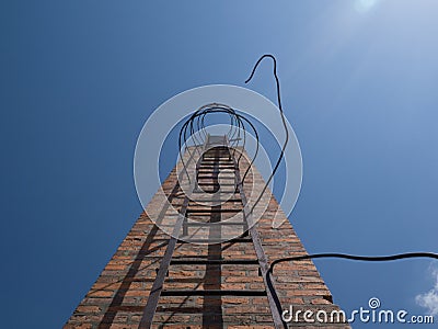 Bumpy road to heaven Stock Photo