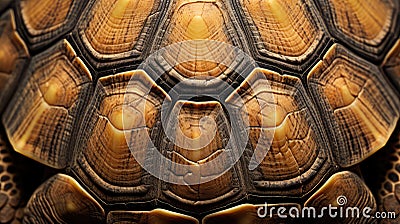 bumpy turtle shell texture Cartoon Illustration