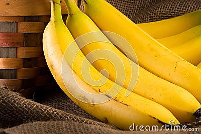 A bunch of bananas Stock Photo