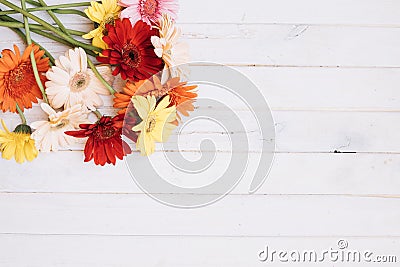 bunch different flowers. High quality photo Stock Photo