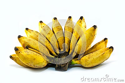 Bunch of overripe Bananas Stock Photo