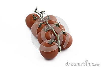 A bunch of red tomatoes Stock Photo