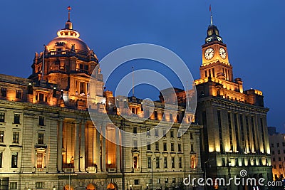 The bund - Shanghai Stock Photo