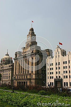 The Bund - Shanghai Stock Photo