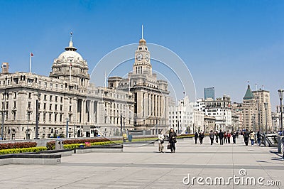 The Bund, Shanghai Editorial Stock Photo