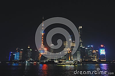 The Bund Shanghai China Editorial Stock Photo