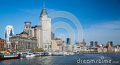 The Bund, Shanghai Stock Photo