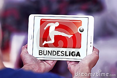 Bundesliga , german football league logo Editorial Stock Photo