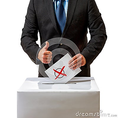 Bundestag election in Germany Stock Photo