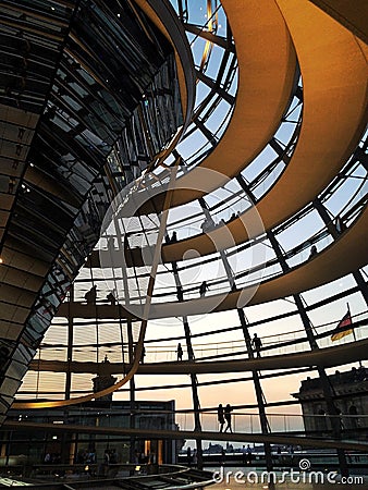 Bundestag Editorial Stock Photo