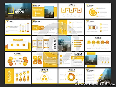 20 Bundle infographic elements presentation template. business annual report, brochure, leaflet, advertising flyer, Vector Illustration