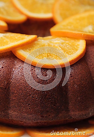 Bundt cake Stock Photo