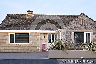 Bungalow Exterior Stock Photo