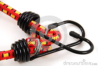 Bungee cords Stock Photo