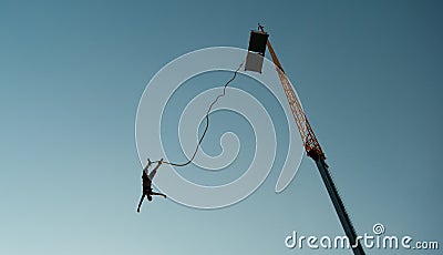 Bungee-jump Stock Photo