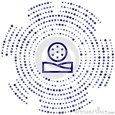bunker vector icon. bunker editable stroke. bunker linear symbol for use on web and mobile apps, logo, print media. Thin line Vector Illustration