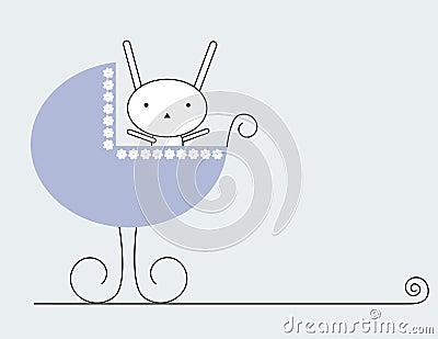 Bunny baby Stock Photo