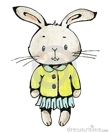 Bunny Cartoon Illustration