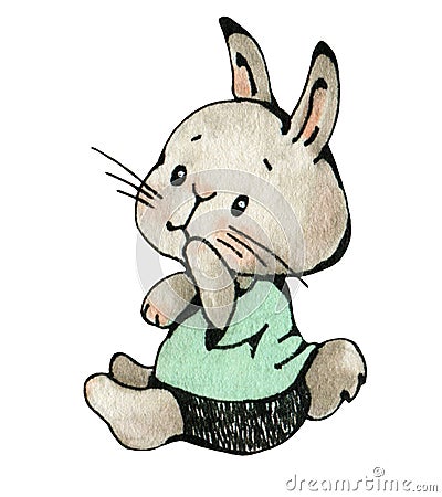 Bunny Cartoon Illustration