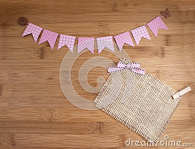 Bunting banners Stock Photo