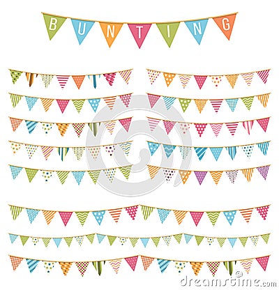 Bunting Vector Illustration