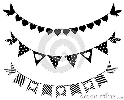 Bunting Vector Illustration