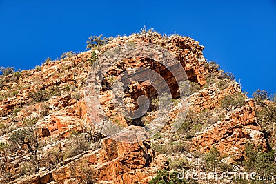 Bunyeroo Gorge in the Flinders Ranges, South Australia Stock Photo