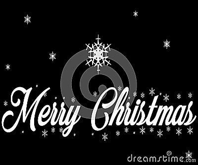 Merry Christmas love and peace with gifts Stock Photo