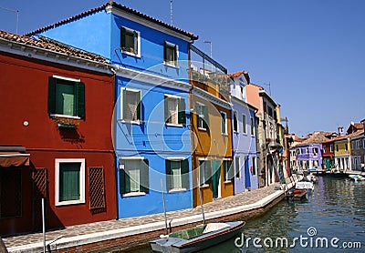 Burano Stock Photo