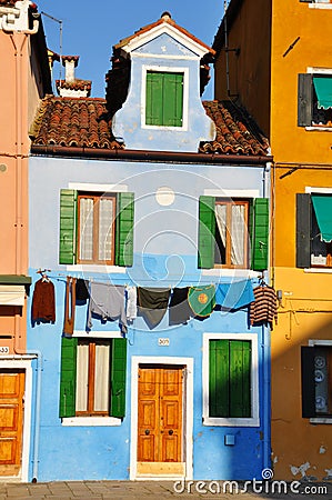 Burano Stock Photo