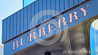 Burberry Store at Rodeo Drive Beverly Hills - LOS ANGELES, UNITED STATES - NOVEMBER 5, 2023 Editorial Stock Photo