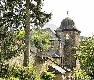 Burch Schnellenberg in Attendorn. Germany Editorial Stock Photo