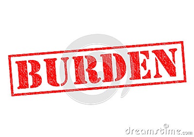 BURDEN Stock Photo