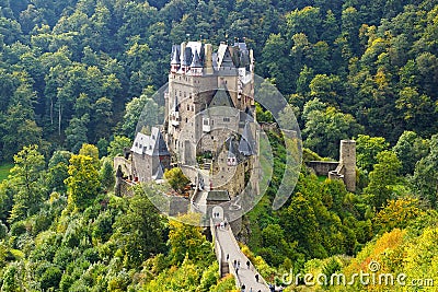 Burg Eltz. Editorial Stock Photo