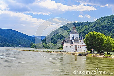 Burg Pfalzgrafenstein Stock Photo