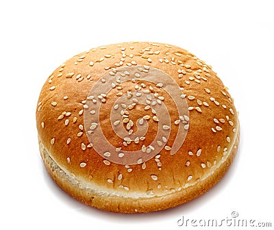 Burger bread Stock Photo