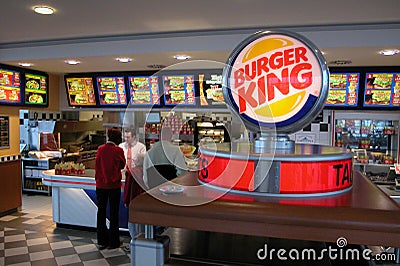 burger king reastaurant all over the world Editorial Stock Photo