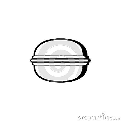 burgher icon. Element of bakery icon. Premium quality graphic design. Signs and symbols collection icon for websites, web design, Stock Photo