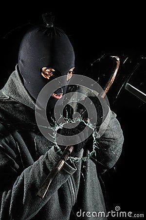 Burglar Stock Photo