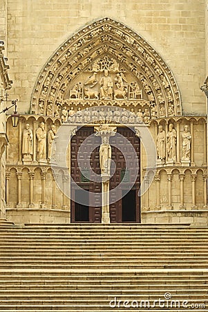 Burgos cathedral Stock Photo