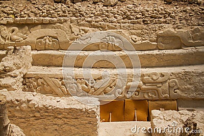 Archaeological Site: El Mirador, the cradle of Mayan civilization and the oldest mayan city in history Stock Photo